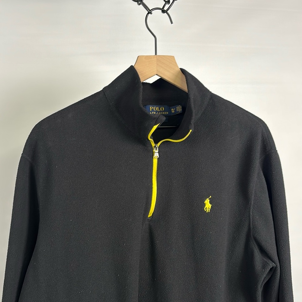 Polo by Ralph Lauren Performance Micro-Fleece Quarter-Zip Jacket - XL - Soft